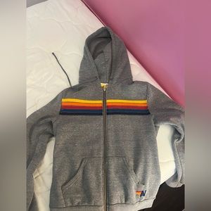 Aviator nation 5 stripe zipup